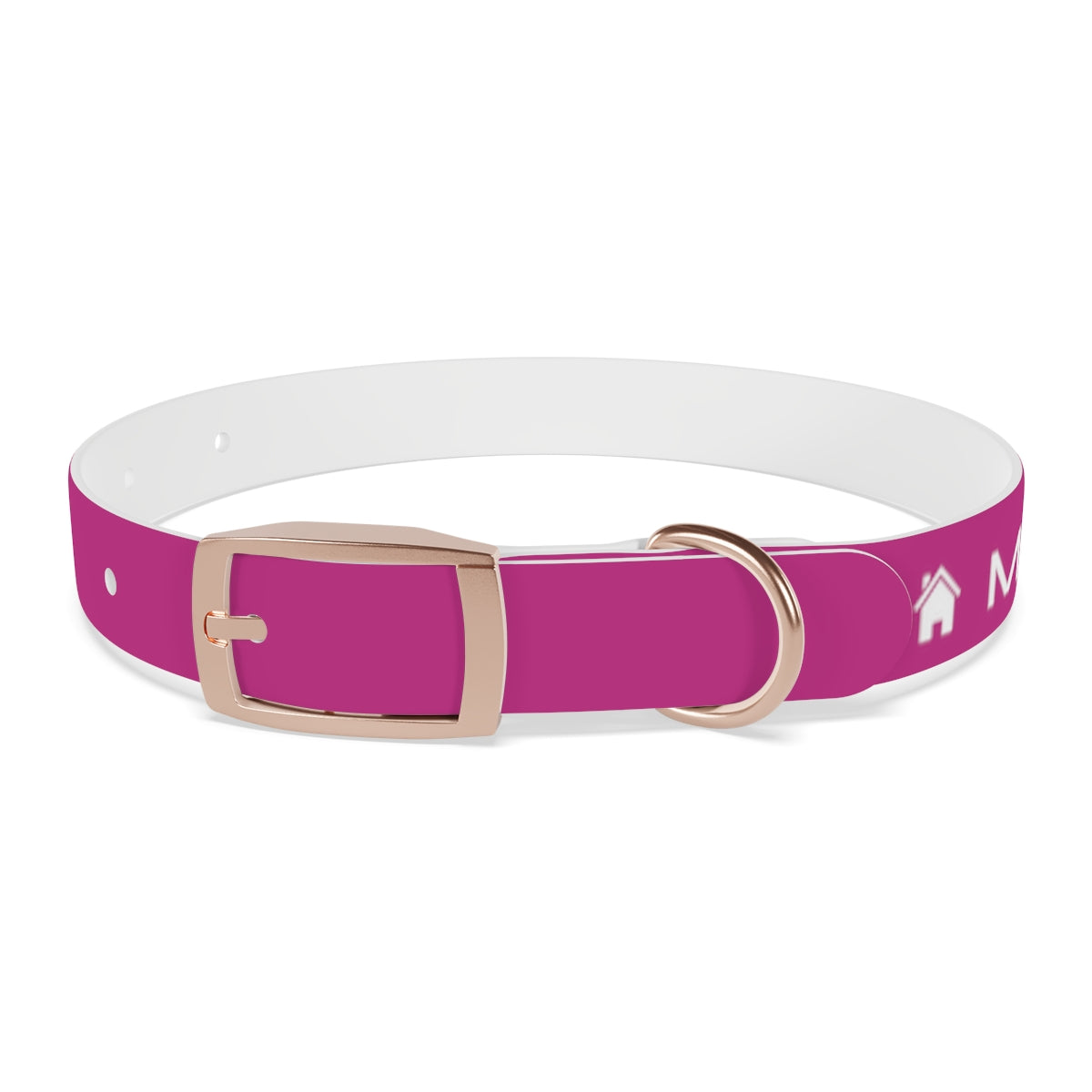 Dog Collar - My Mom Sells Houses - Pink