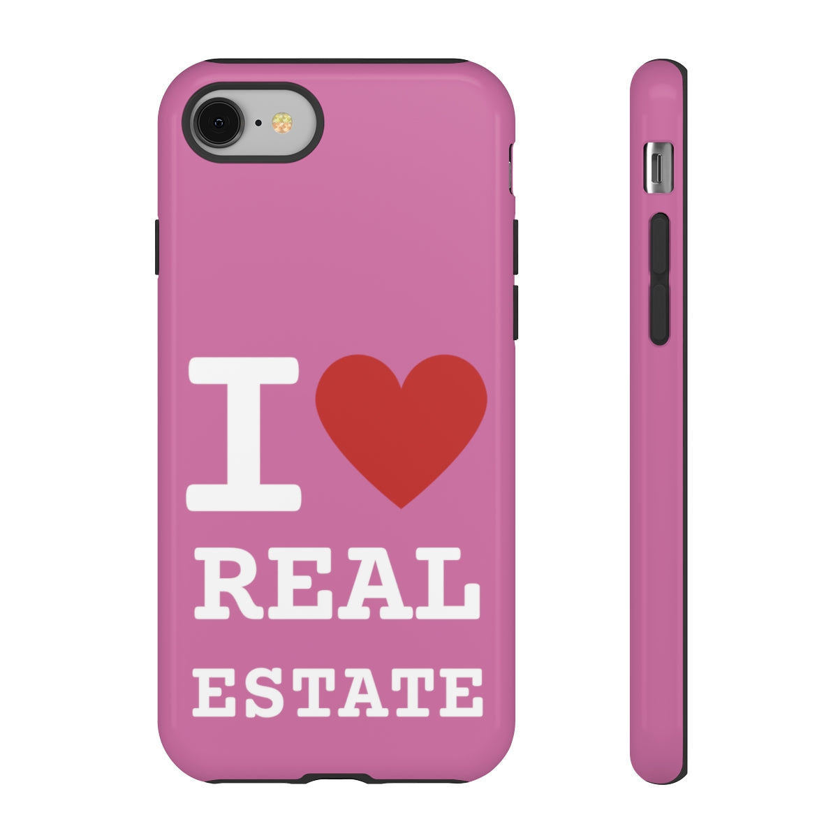 Tough Case - I Heart - Pink (31 Sizes)