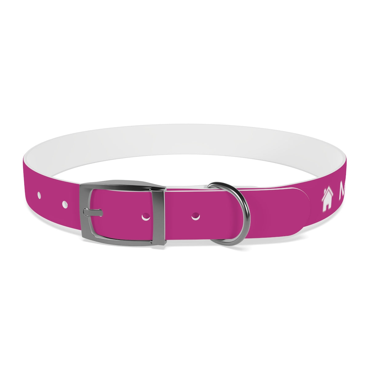 Dog Collar - My Mom Sells Houses - Pink