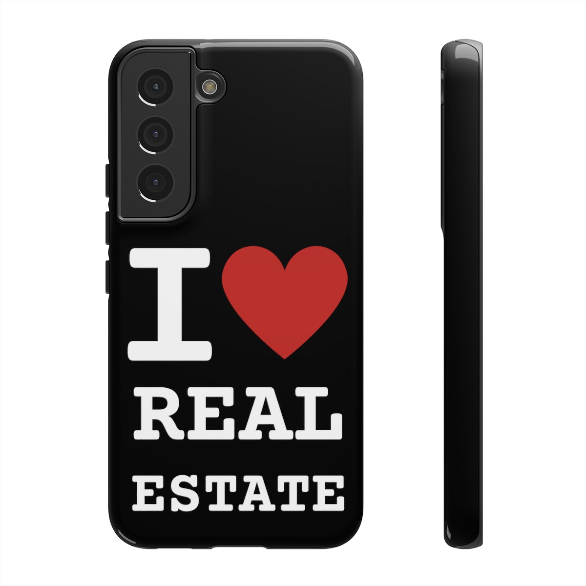 Tough Case - I Heart - Black (31 Sizes)