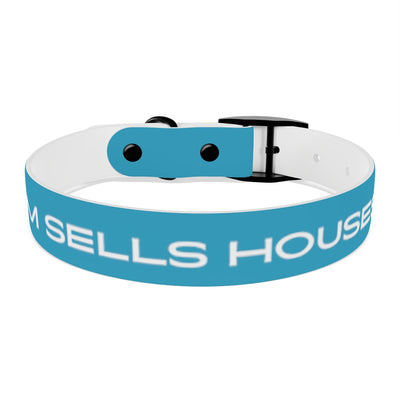 Dog Collar - My Mom Sells Houses - Turquoise