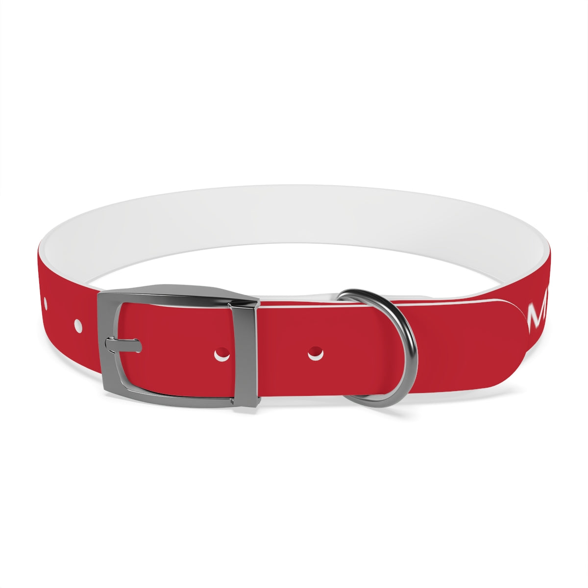 Dog Collar - My Dad Sells Houses - Red