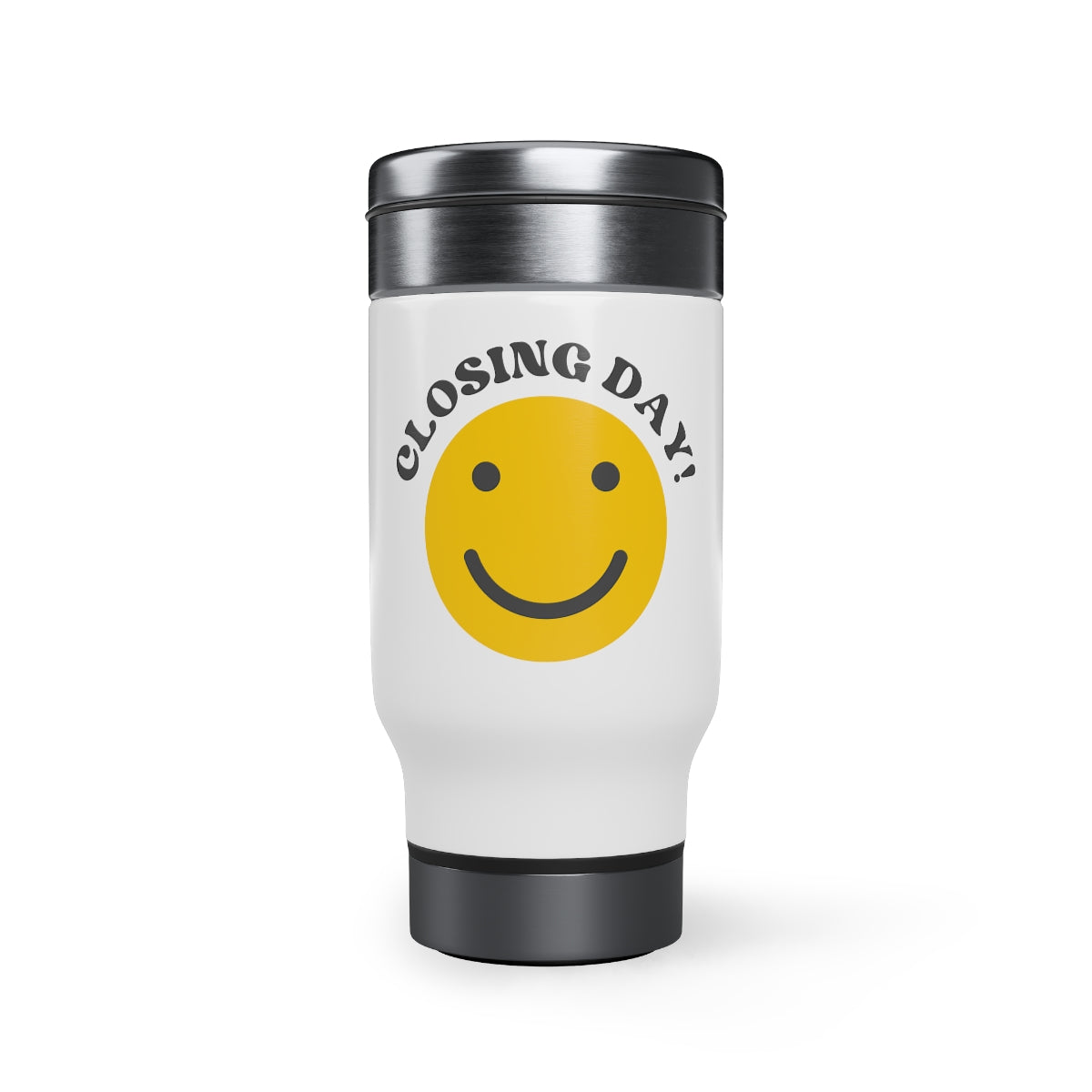 Travel Mug - Smiley Closing Day