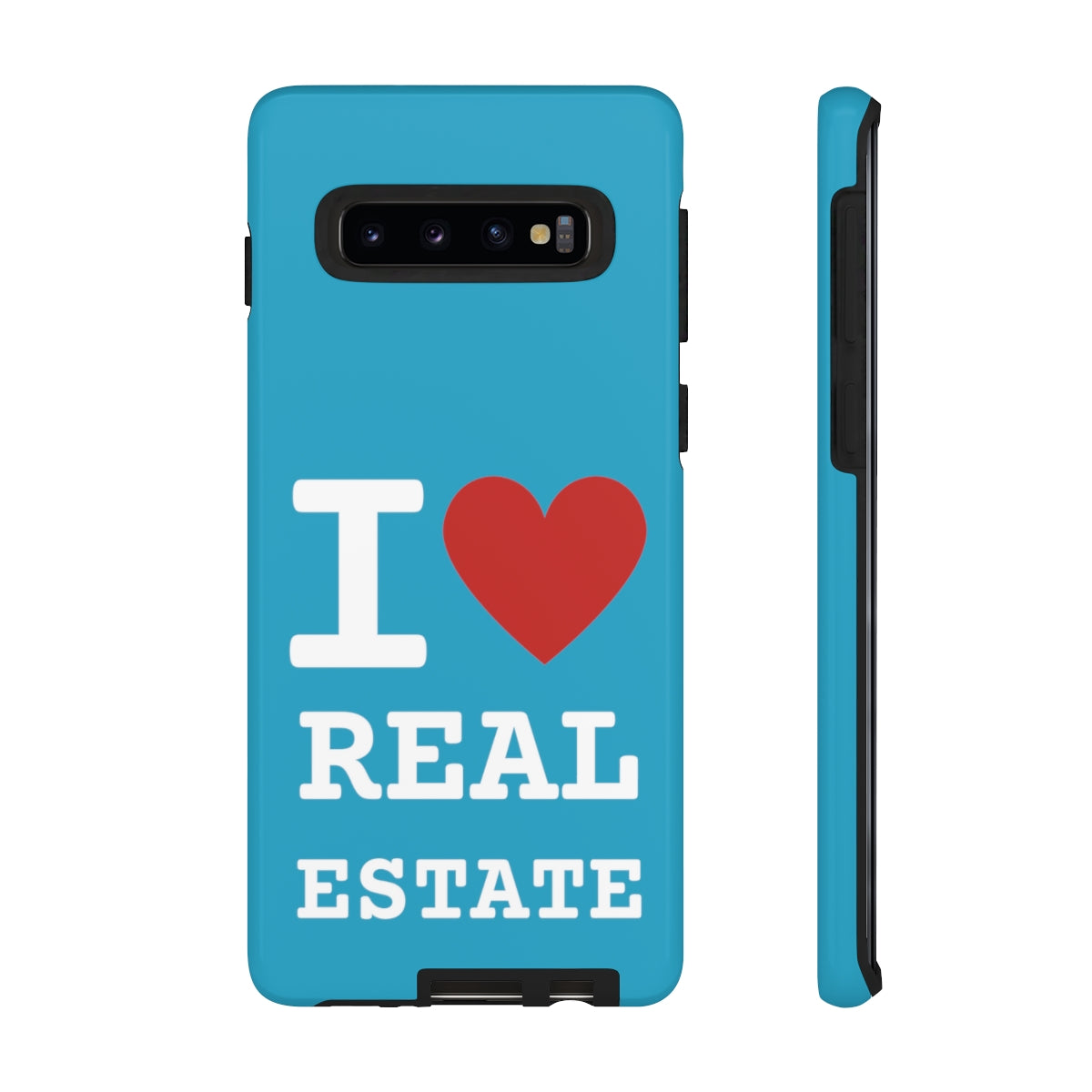 Tough Case - I Heart - Turquoise (31 Sizes)