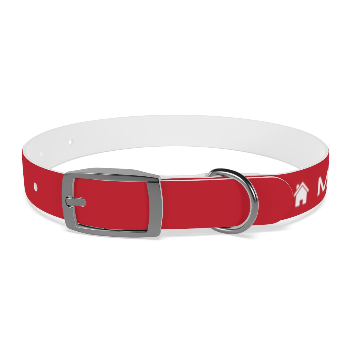 Dog Collar - My Mom Sells Houses - Red