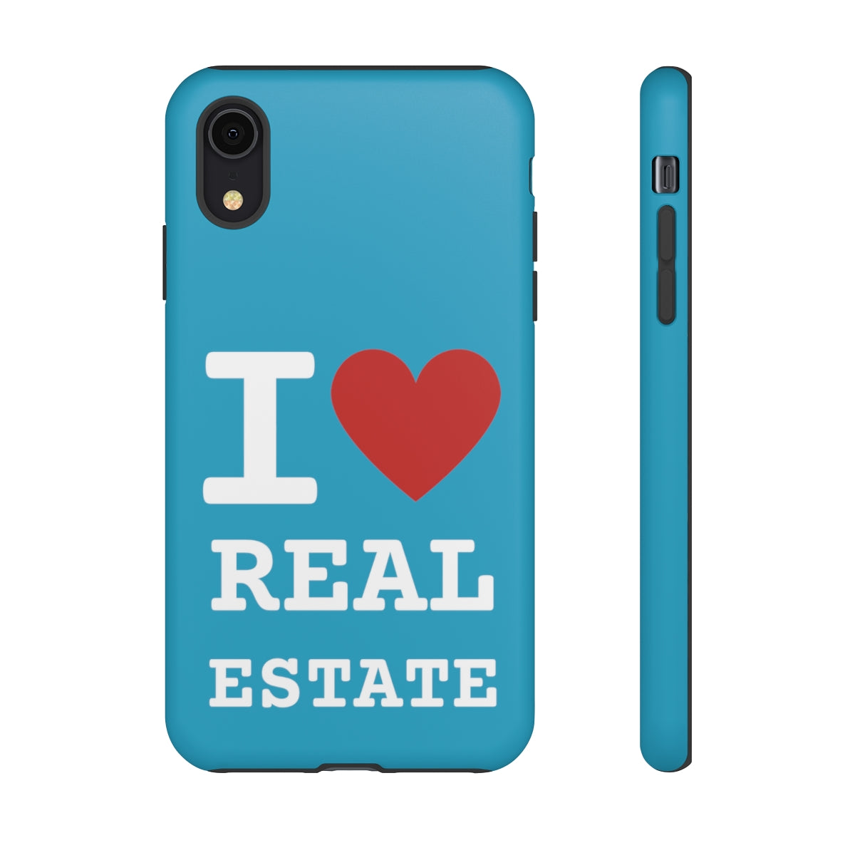 Tough Case - I Heart - Turquoise (31 Sizes)