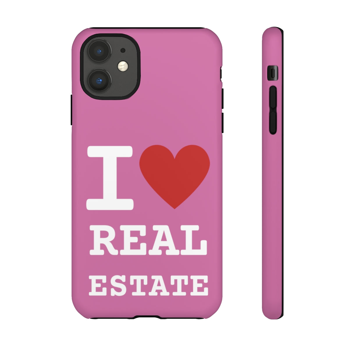 Tough Case - I Heart - Pink (31 Sizes)