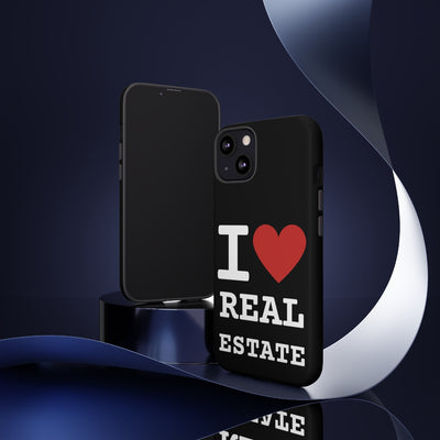 Tough Case - I Heart - Black (31 Sizes)