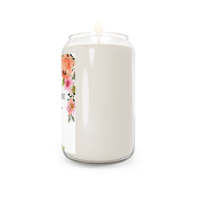 Personalized Candle - Floral