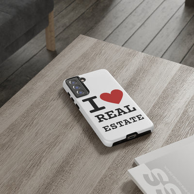 Tough Case - I Heart - White (31 Sizes)