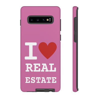 Tough Case - I Heart - Pink (31 Sizes)