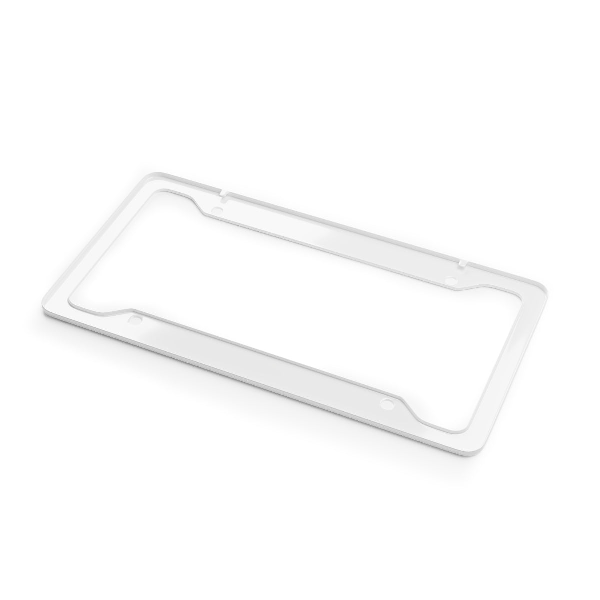 Custom License Plate Frame - Buy/Sell - Grey