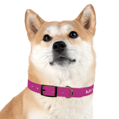 Dog Collar - My Mom Sells Houses - Pink