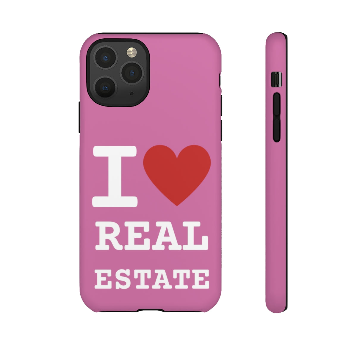 Tough Case - I Heart - Pink (31 Sizes)