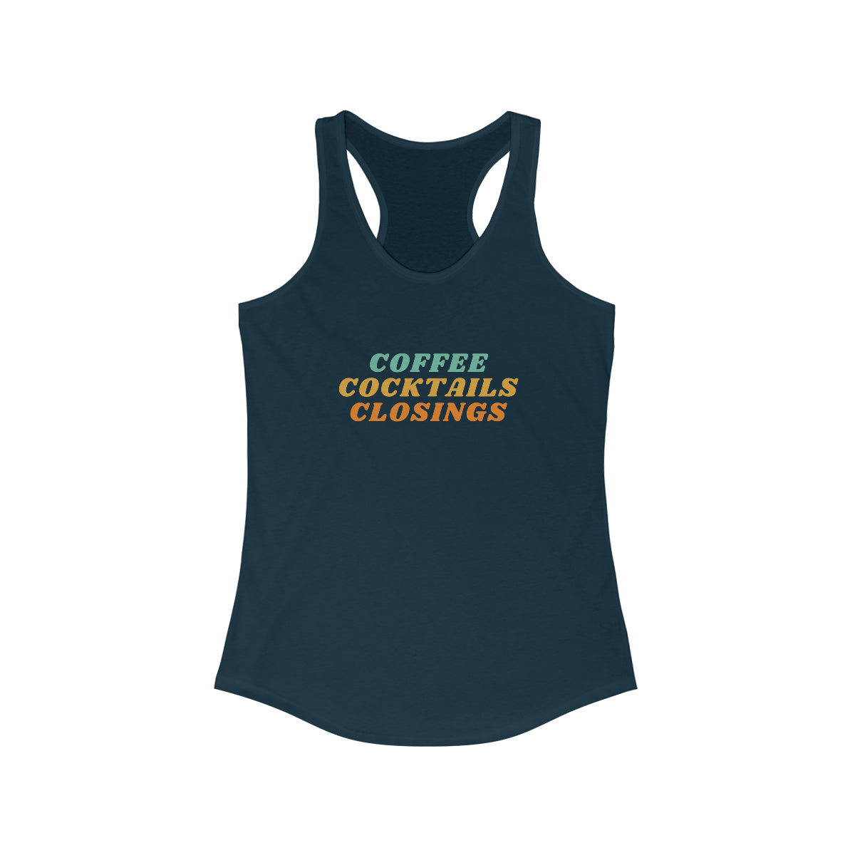 Racerback Tank - Coffee Cocktails