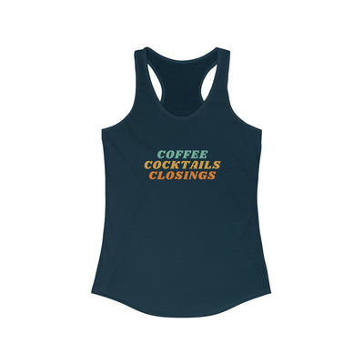 Racerback Tank - Coffee Cocktails