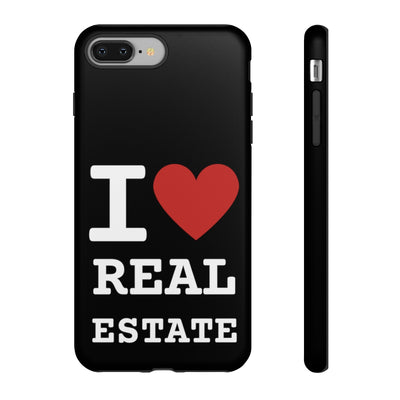 Tough Case - I Heart - Black (31 Sizes)