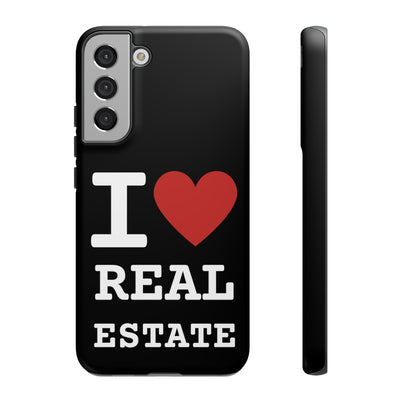 Tough Case - I Heart - Black (31 Sizes)