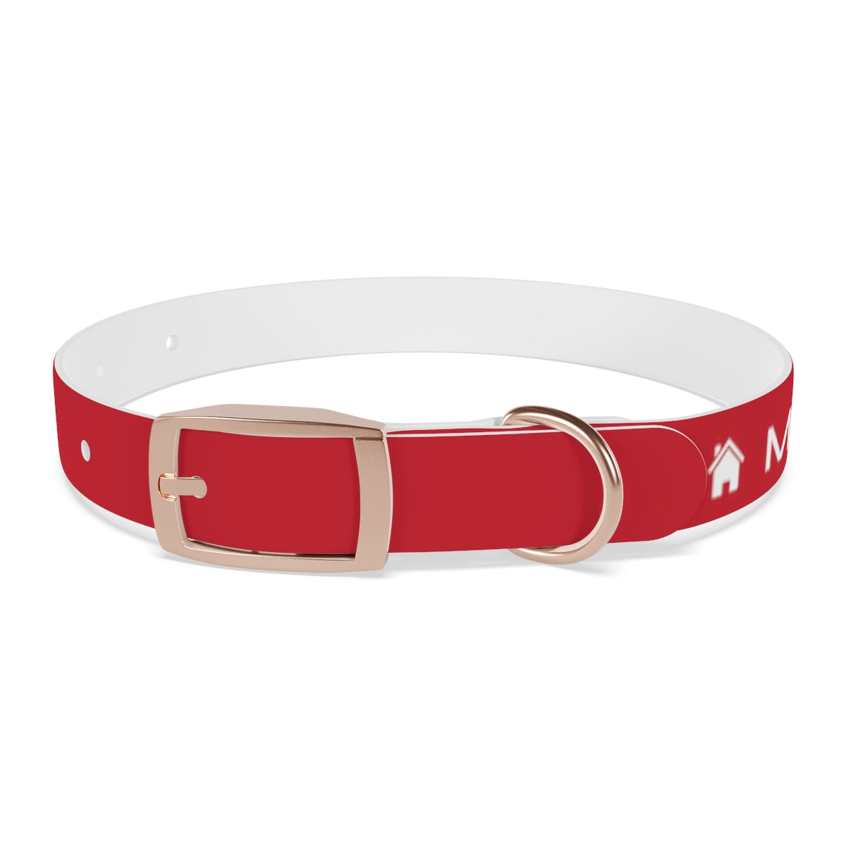 Dog Collar - My Mom Sells Houses - Red