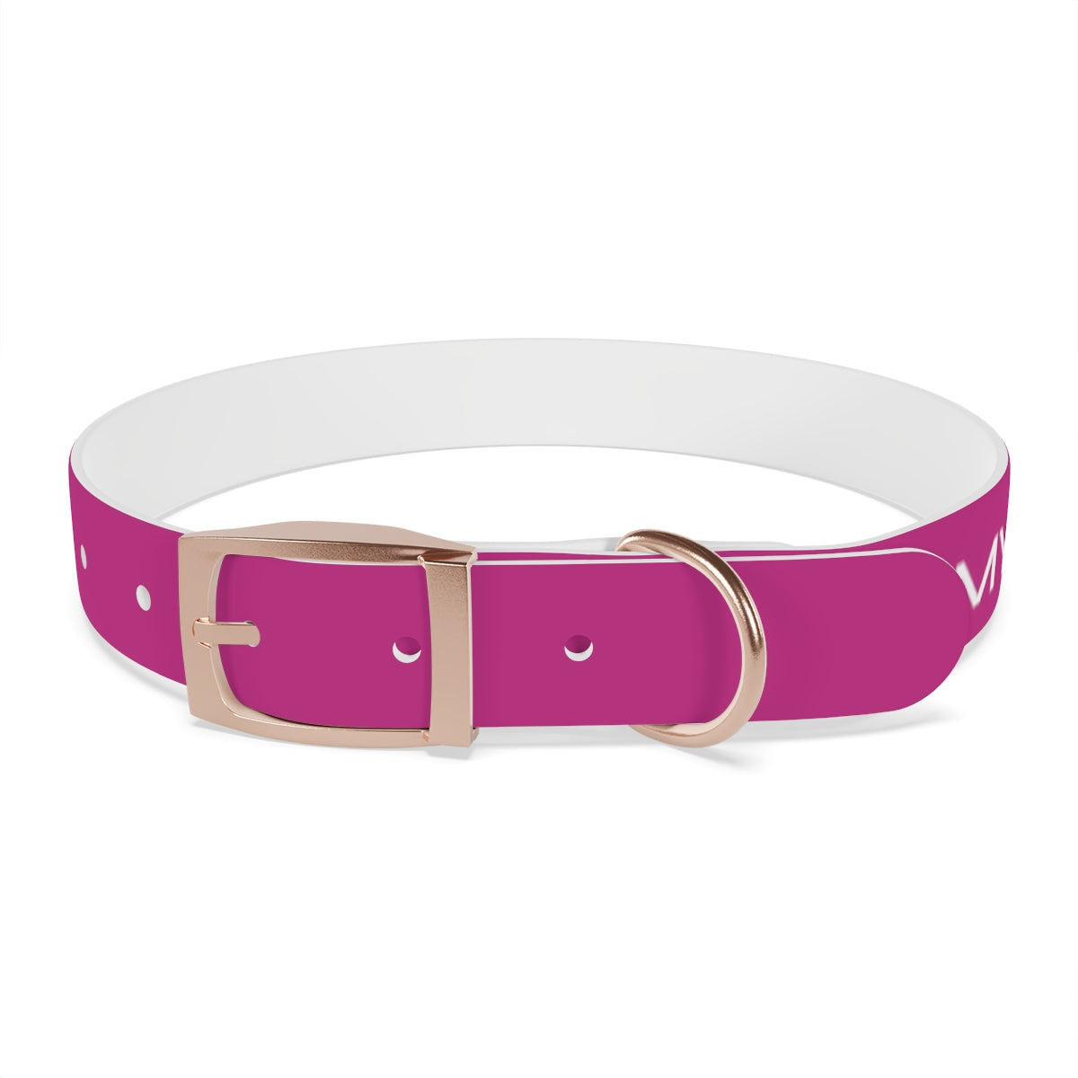 Dog Collar - My Mom Sells Houses - Pink