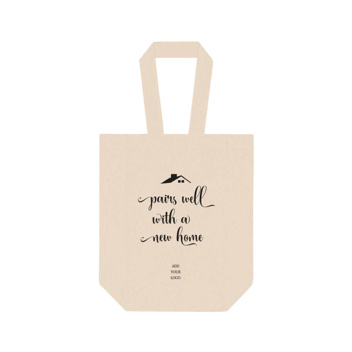 Double Wine Tote - Script