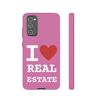 Tough Case - I Heart - Pink (31 Sizes)