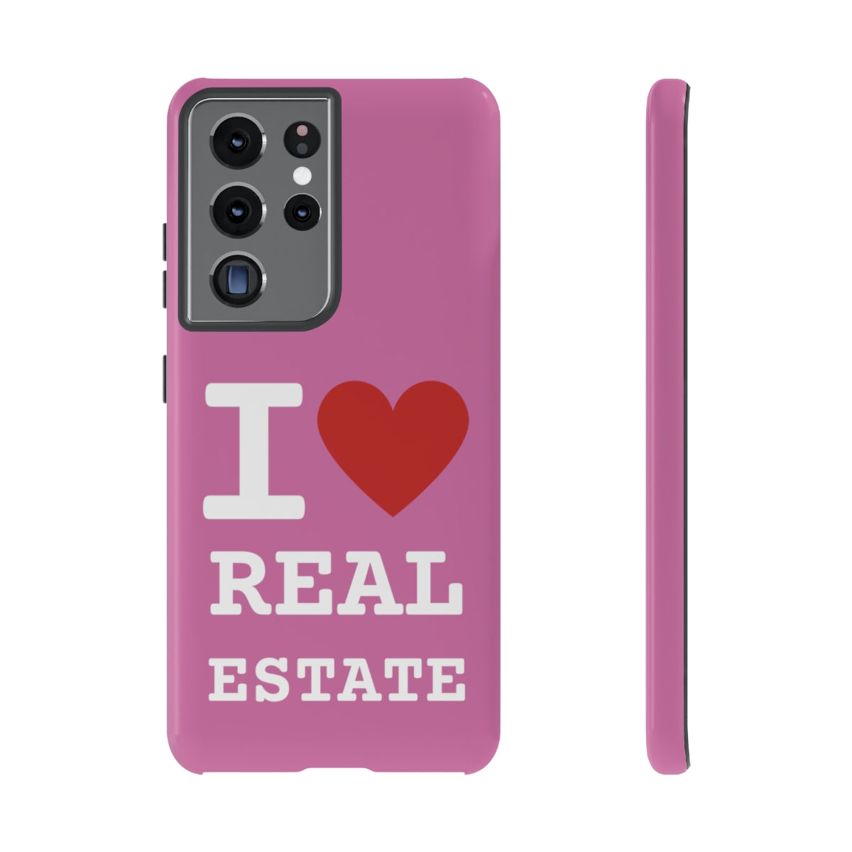 Tough Case - I Heart - Pink (31 Sizes)