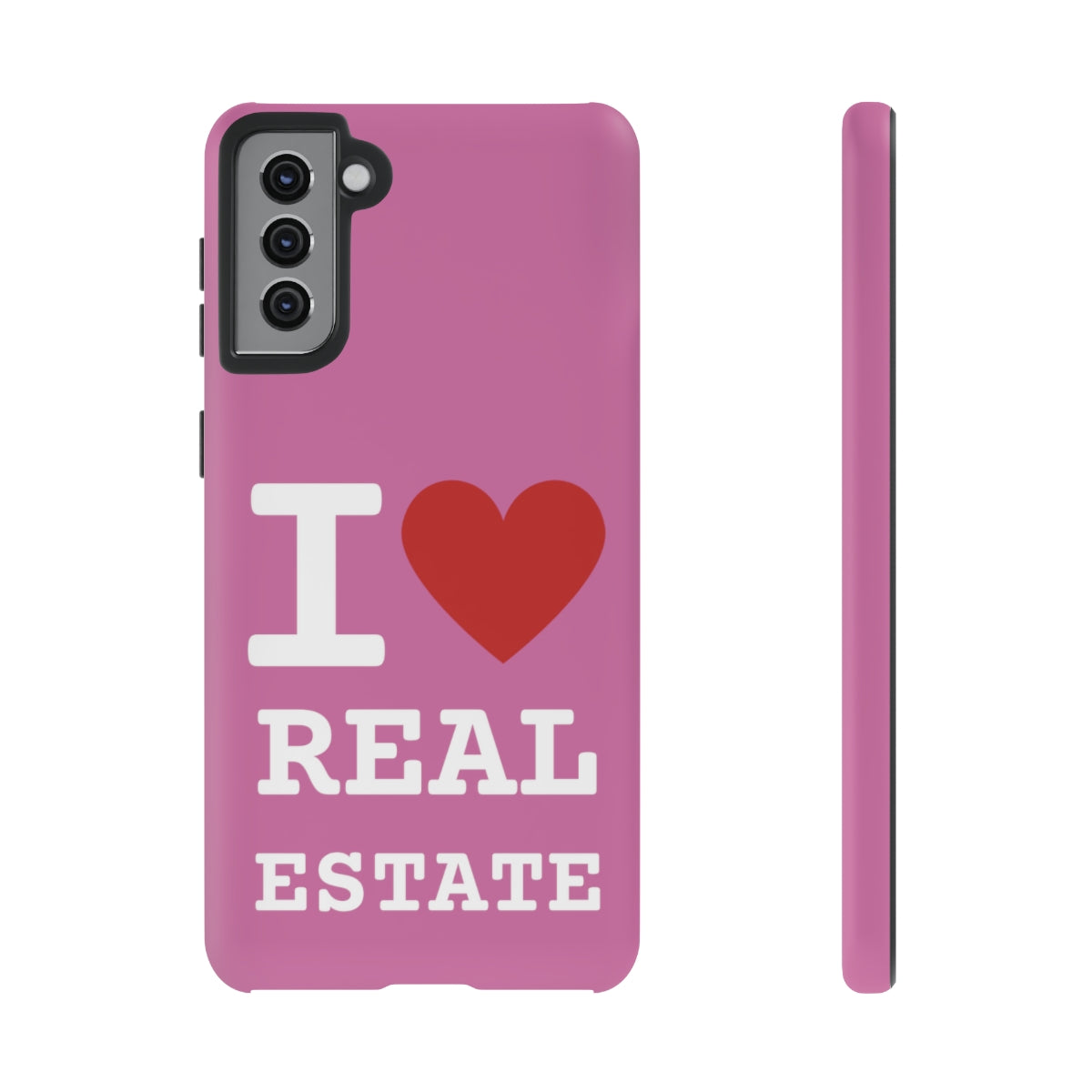 Tough Case - I Heart - Pink (31 Sizes)