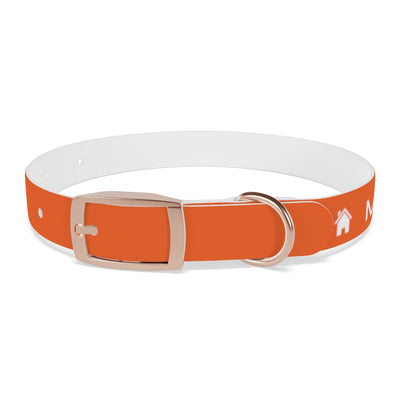 Dog Collar - My Dad Sells Houses - Orange