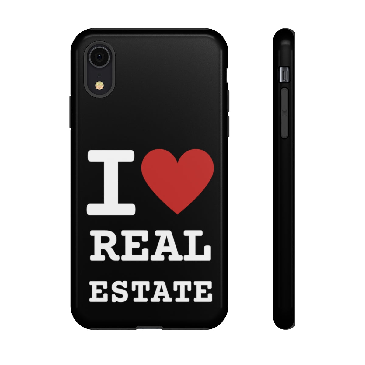 Tough Case - I Heart - Black (31 Sizes)