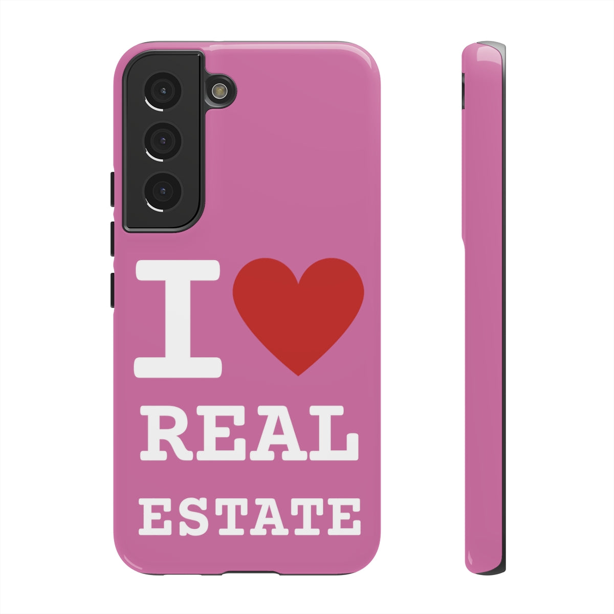 Tough Case - I Heart - Pink (31 Sizes)