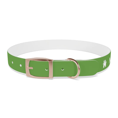 Dog Collar - My Dad Sells Houses - Green