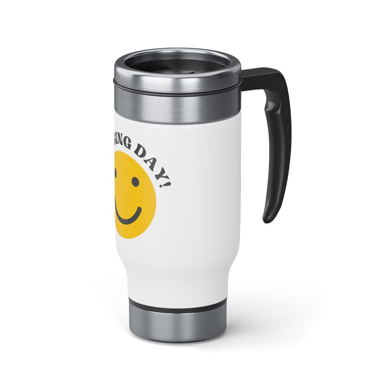 Travel Mug - Smiley Closing Day