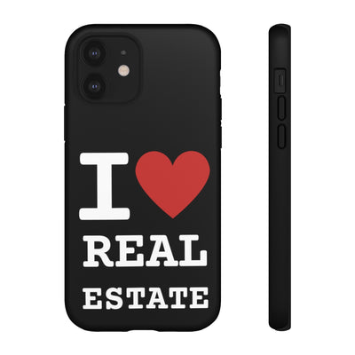 Tough Case - I Heart - Black (31 Sizes)