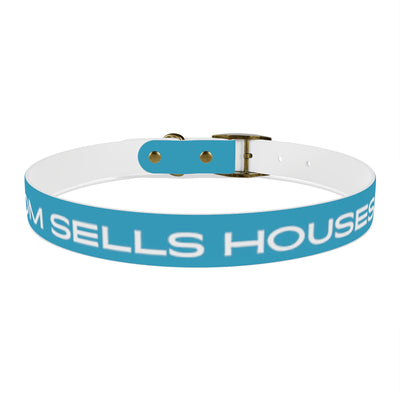 Dog Collar - My Mom Sells Houses - Turquoise