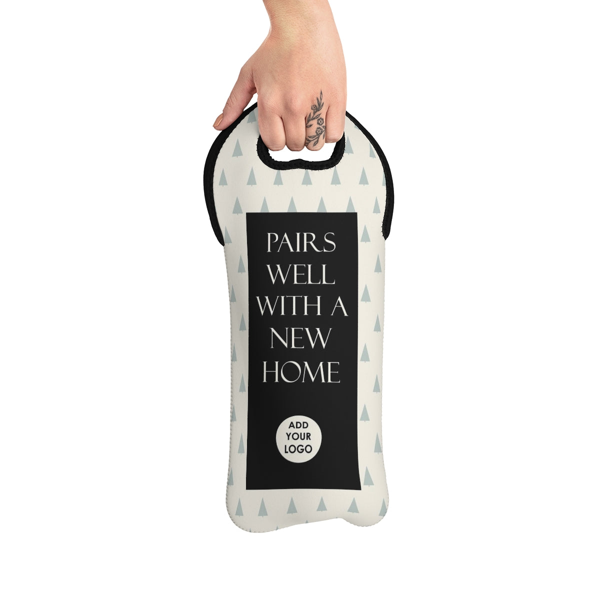 Wine Tote - Trees 02