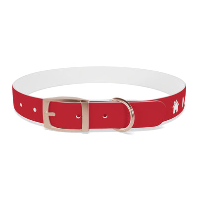 Dog Collar - My Mom Sells Houses - Red