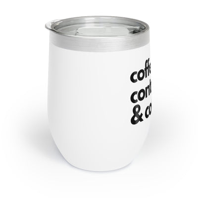 Wine Tumbler - Coffee, Contracts, Cocktails