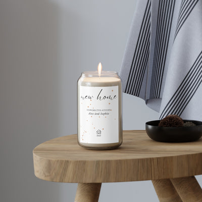 Personalized Candle - New Home