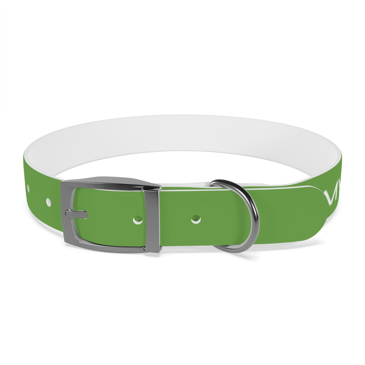 Dog Collar - My Mom Sells Houses - Green