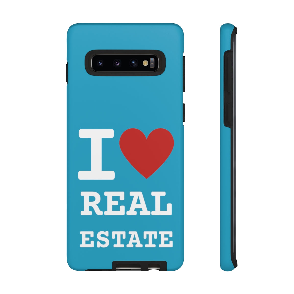 Tough Case - I Heart - Turquoise (31 Sizes)