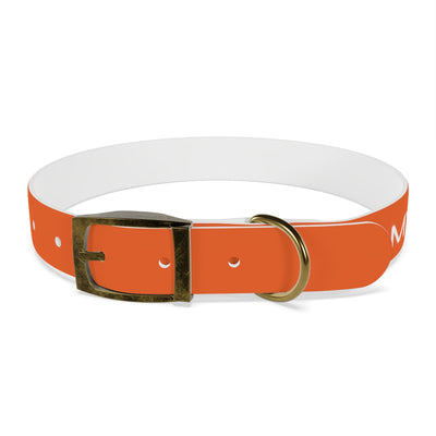 Dog Collar - My Dad Sells Houses - Orange