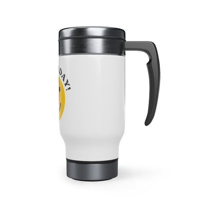 Travel Mug - Smiley Closing Day