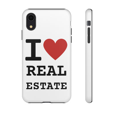 Tough Case - I Heart - White (31 Sizes)