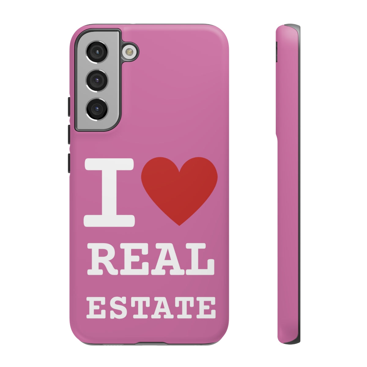 Tough Case - I Heart - Pink (31 Sizes)