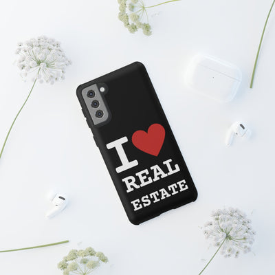 Tough Case - I Heart - Black (31 Sizes)