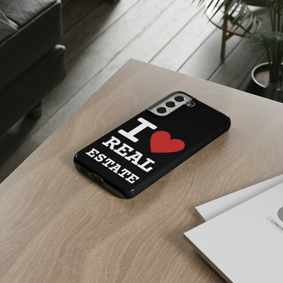 Tough Case - I Heart - Black (31 Sizes)