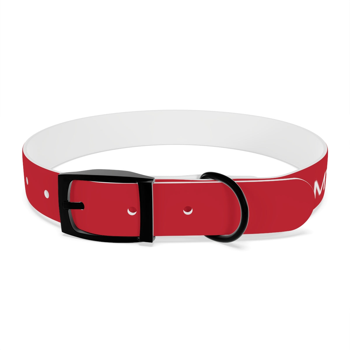 Dog Collar - My Dad Sells Houses - Red