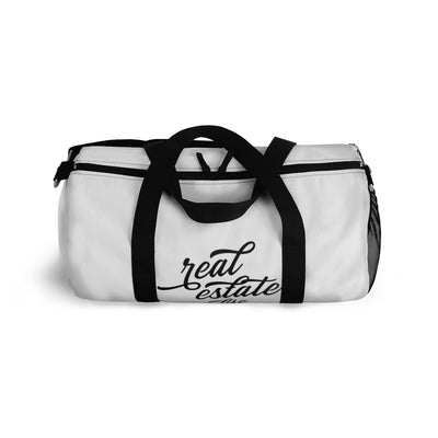 Duffel Bag - Real Estate Life - White