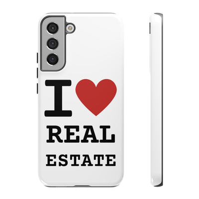 Tough Case - I Heart - White (31 Sizes)